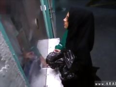 Hardcore bus Desperate Arab Woman Fucks For Money
